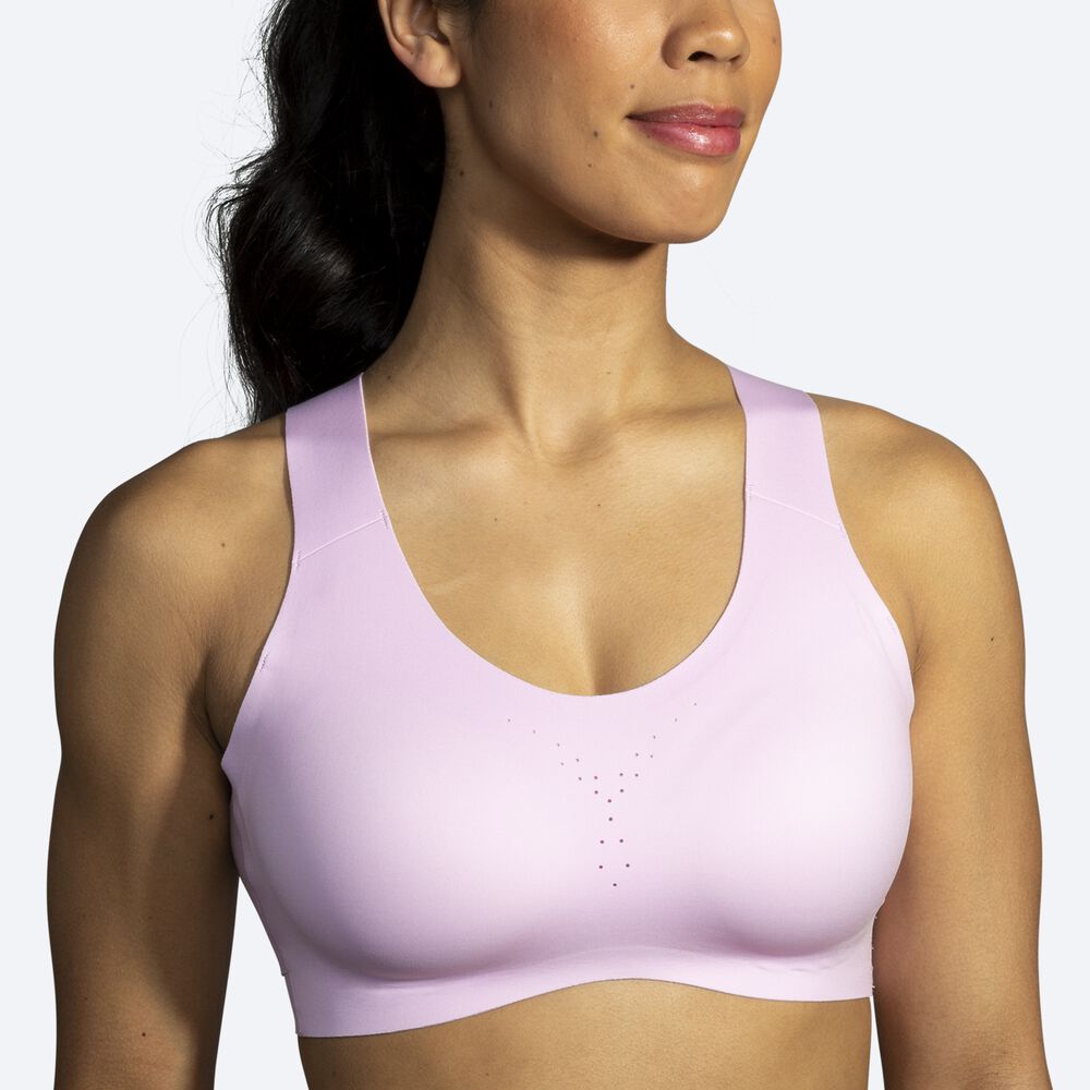 Sujetadores Deportivos Brooks Dare Crossback Run Bra Mujer Moradas | CR18567