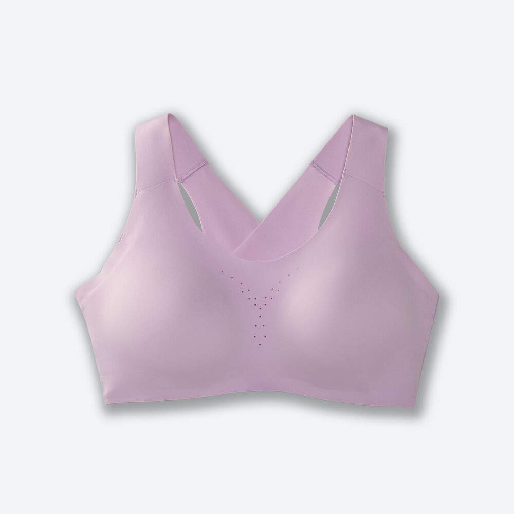 Sujetadores Deportivos Brooks Dare Crossback Run Bra Mujer Moradas | CR18567