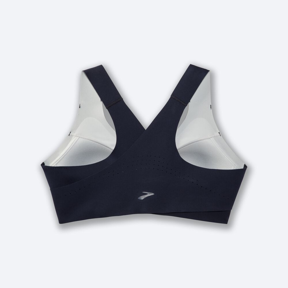 Sujetadores Deportivos Brooks Dare Crossback Run Bra Mujer Azul Marino | CR20147