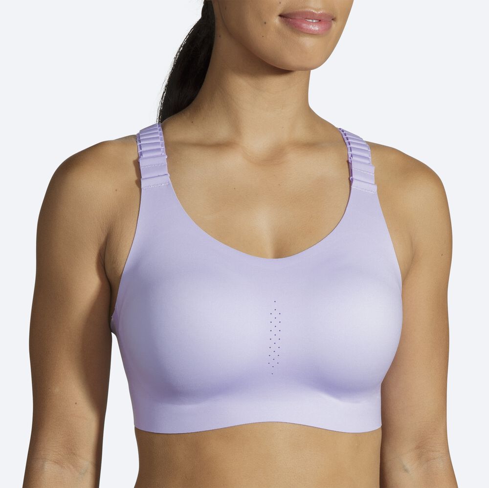 Sujetadores Deportivos Brooks Dare Racerback Run Bra 2.0 Mujer Moradas | CR24876