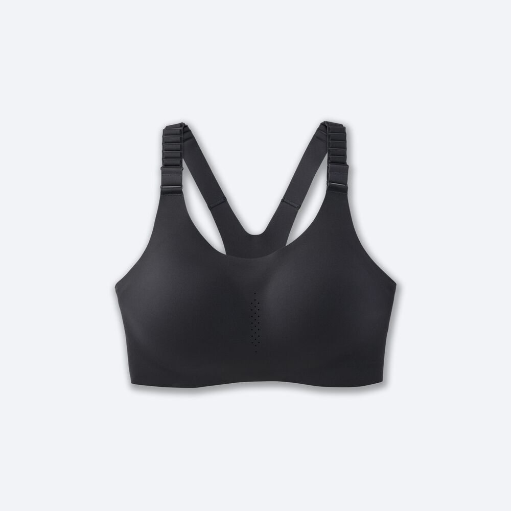 Sujetadores Deportivos Brooks Dare Racerback Run Bra 2.0 Mujer Gris | CR45192