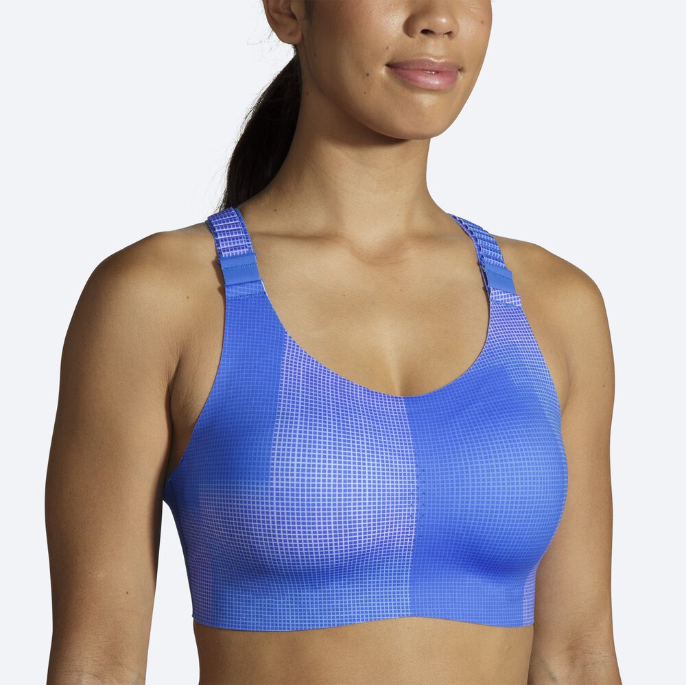 Sujetadores Deportivos Brooks Dare Racerback Run Bra 2.0 Mujer Azules | CR68341