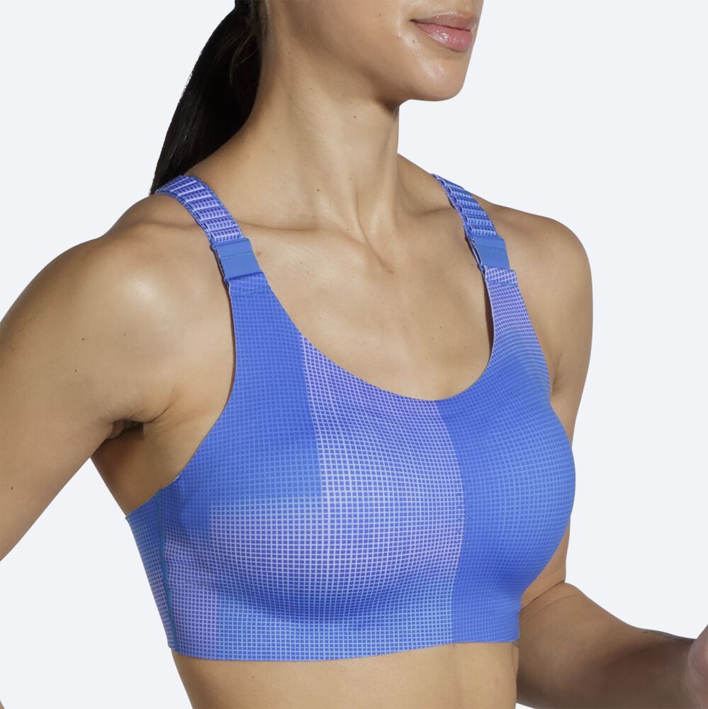 Sujetadores Deportivos Brooks Dare Racerback Run Bra 2.0 Mujer Azules | CR68341