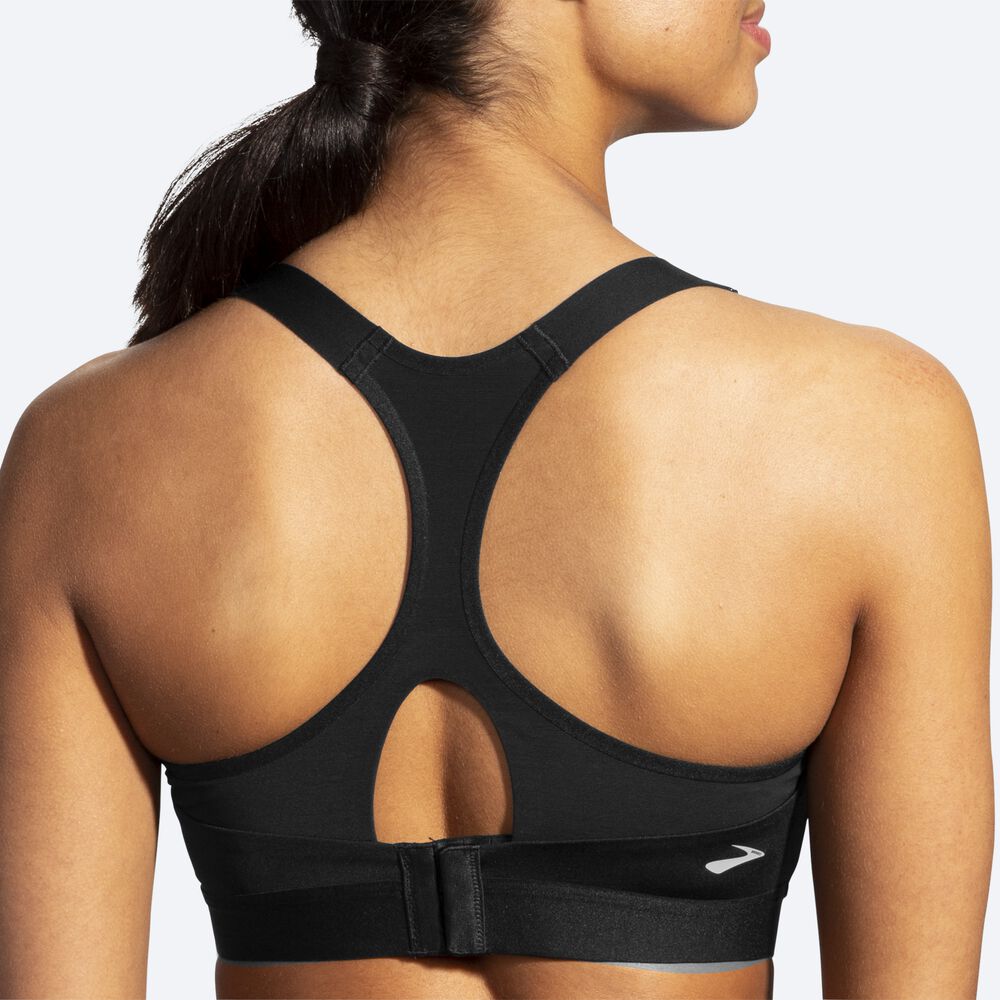 Sujetadores Deportivos Brooks Dare Racerback Run Bra Mujer Negras | CR73852