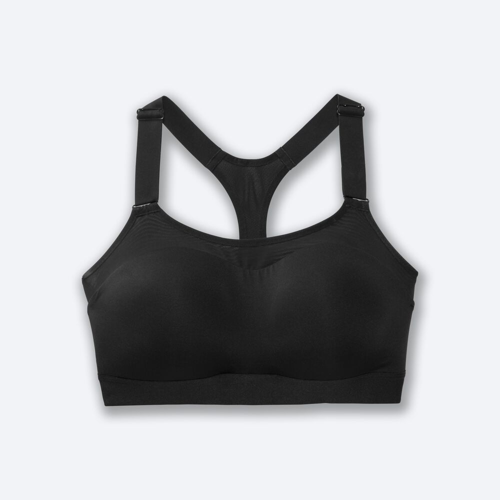 Sujetadores Deportivos Brooks Dare Racerback Run Bra Mujer Negras | CR73852