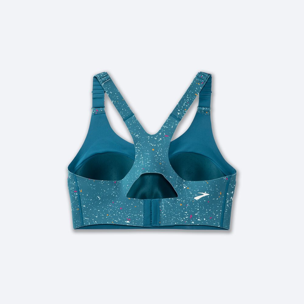 Sujetadores Deportivos Brooks Dare Racerback Run Bra 2.0 Mujer Verde | CR96124