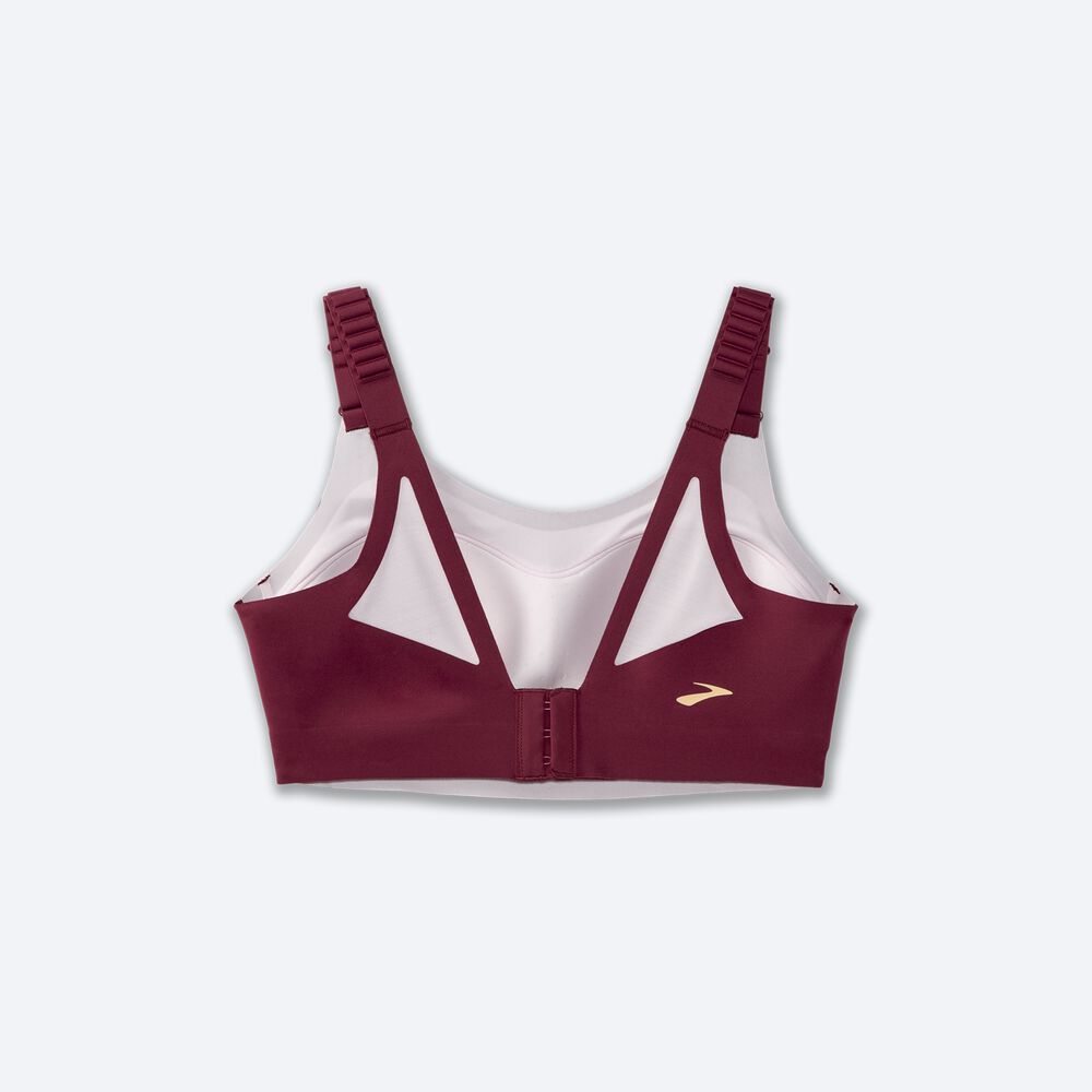 Sujetadores Deportivos Brooks Dare Scoopback Run Bra 2.0 Mujer Burdeos | CR03726