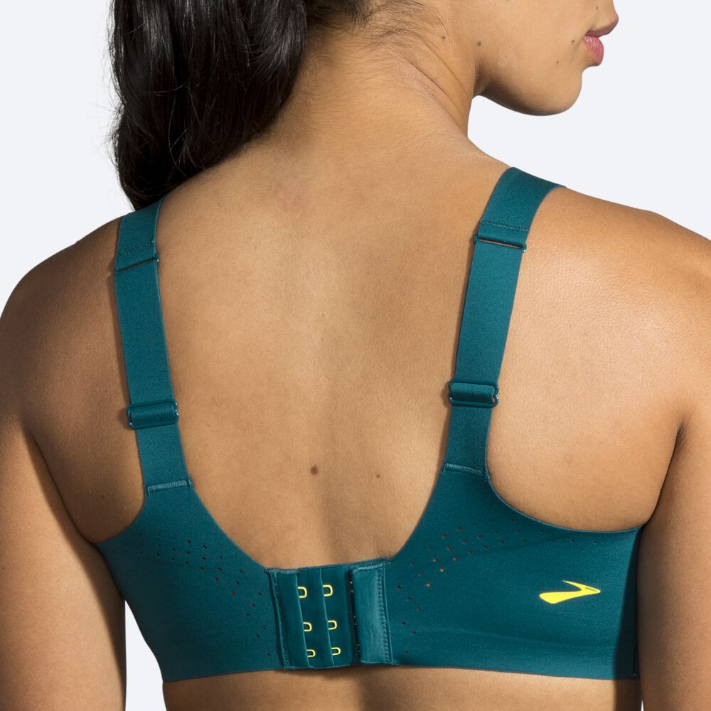 Sujetadores Deportivos Brooks Dare Scoopback Run Bra Mujer / Oscuro Verde Claro | CR05842