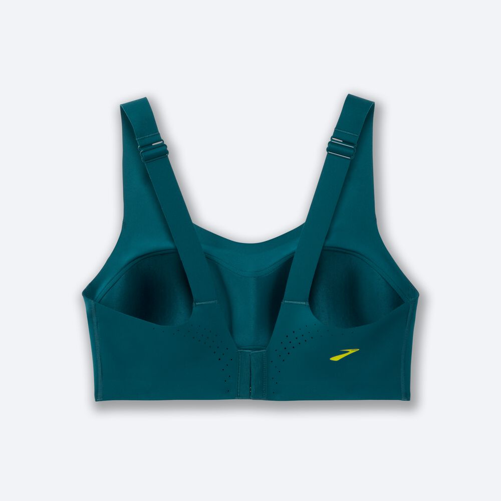 Sujetadores Deportivos Brooks Dare Scoopback Run Bra Mujer / Oscuro Verde Claro | CR05842