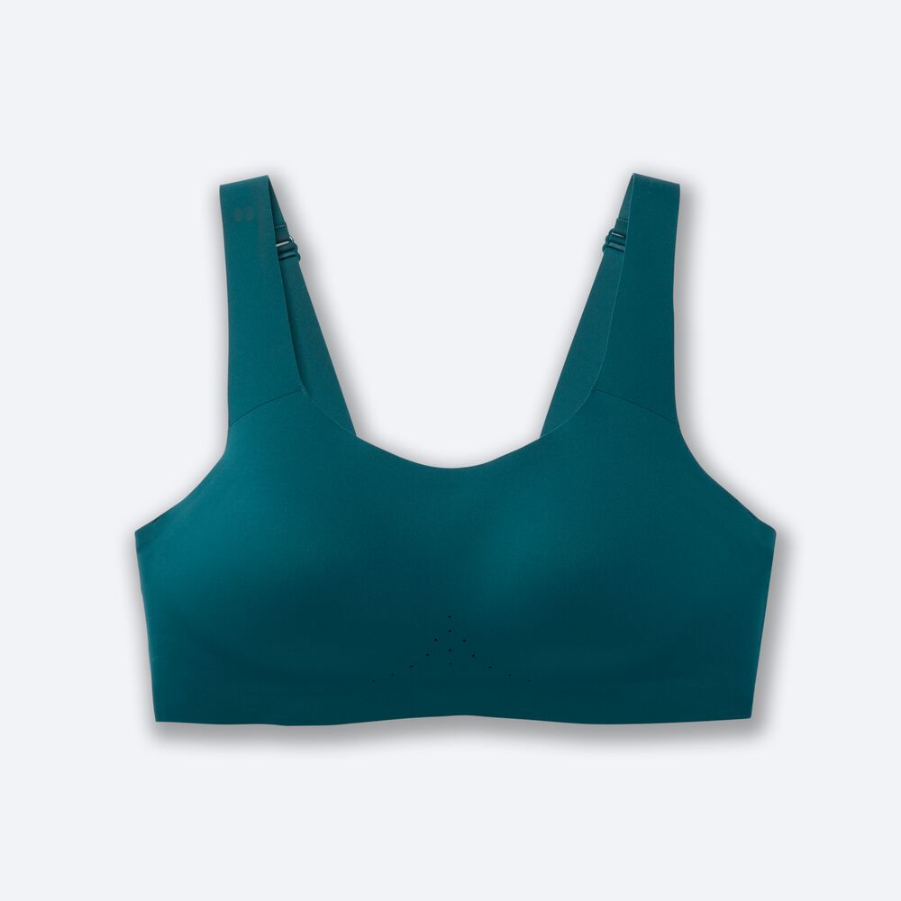 Sujetadores Deportivos Brooks Dare Scoopback Run Bra Mujer / Oscuro Verde Claro | CR05842