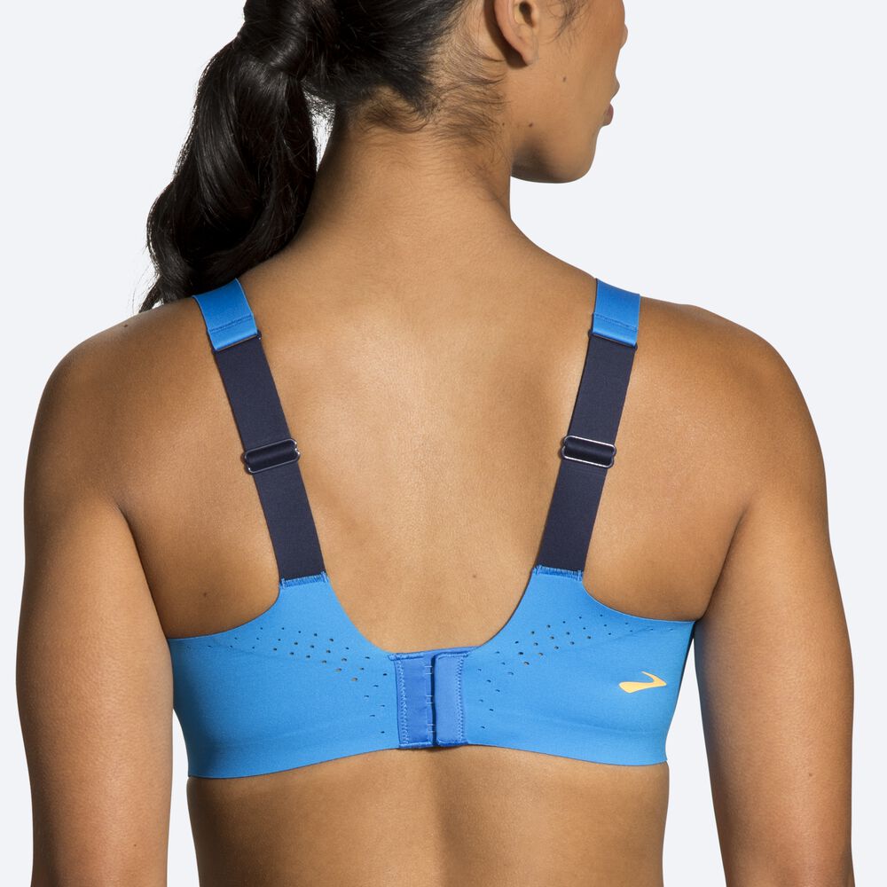 Sujetadores Deportivos Brooks Dare Scoopback Run Bra Mujer Azules/Azul Marino | CR10487