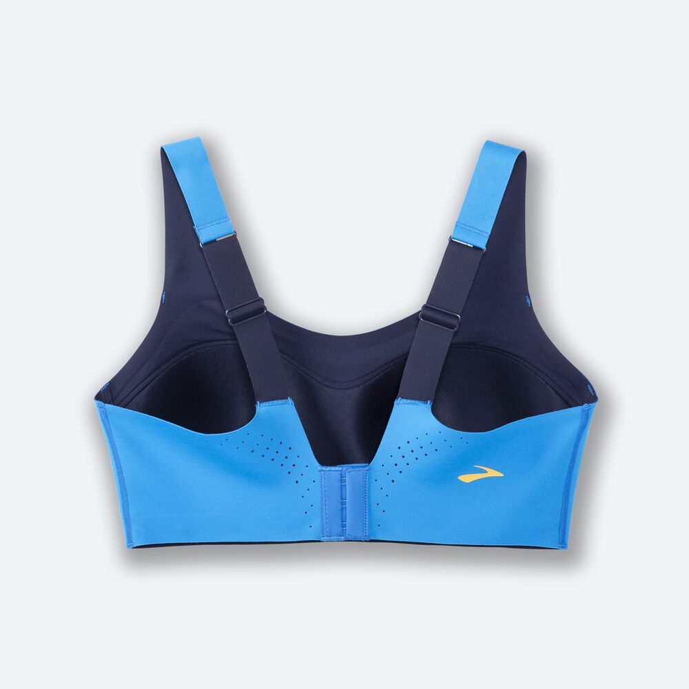 Sujetadores Deportivos Brooks Dare Scoopback Run Bra Mujer Azules/Azul Marino | CR10487