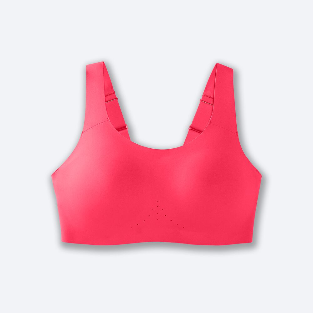 Sujetadores Deportivos Brooks Dare Scoopback Run Bra Mujer Rosas | CR10763