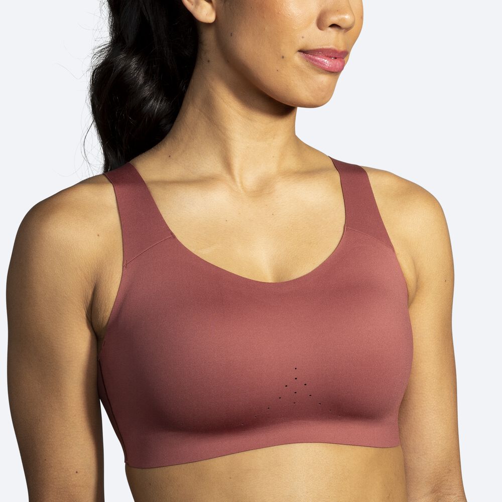 Sujetadores Deportivos Brooks Dare Scoopback Run Bra Mujer Terracotta | CR15203