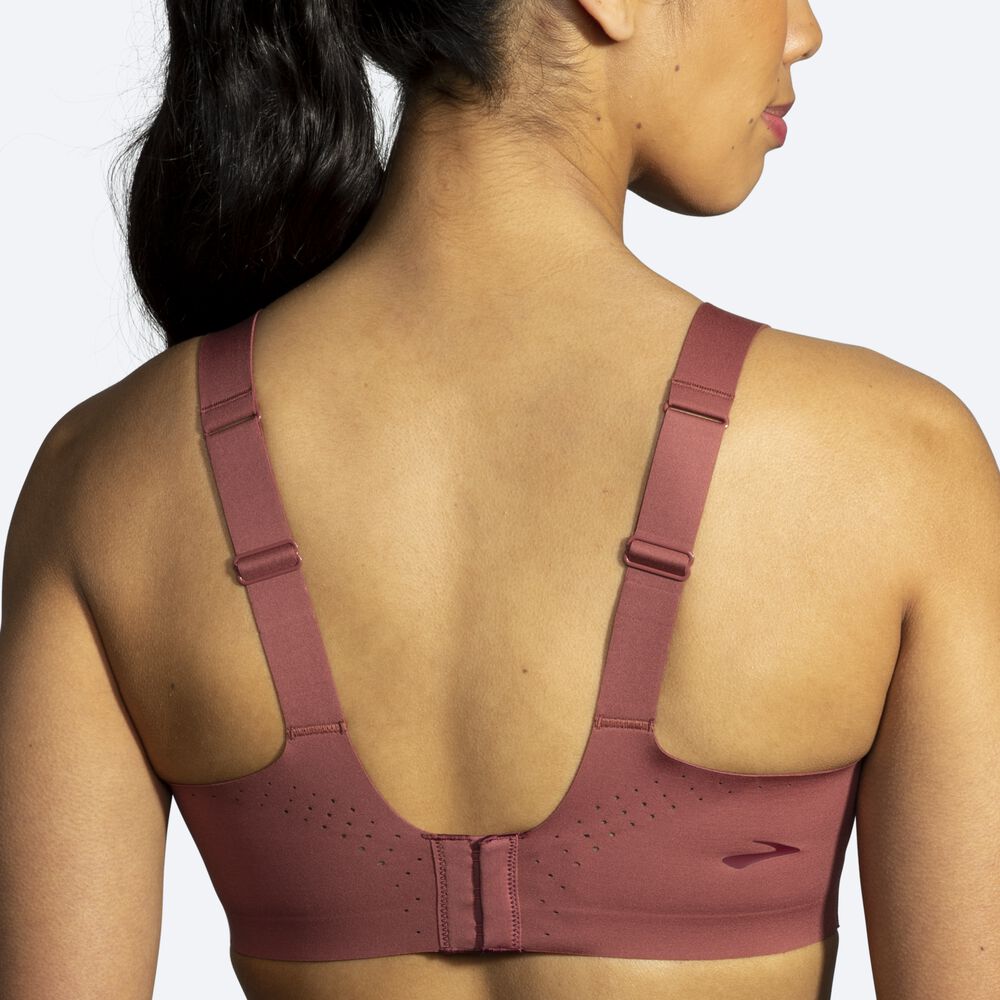 Sujetadores Deportivos Brooks Dare Scoopback Run Bra Mujer Terracotta | CR15203