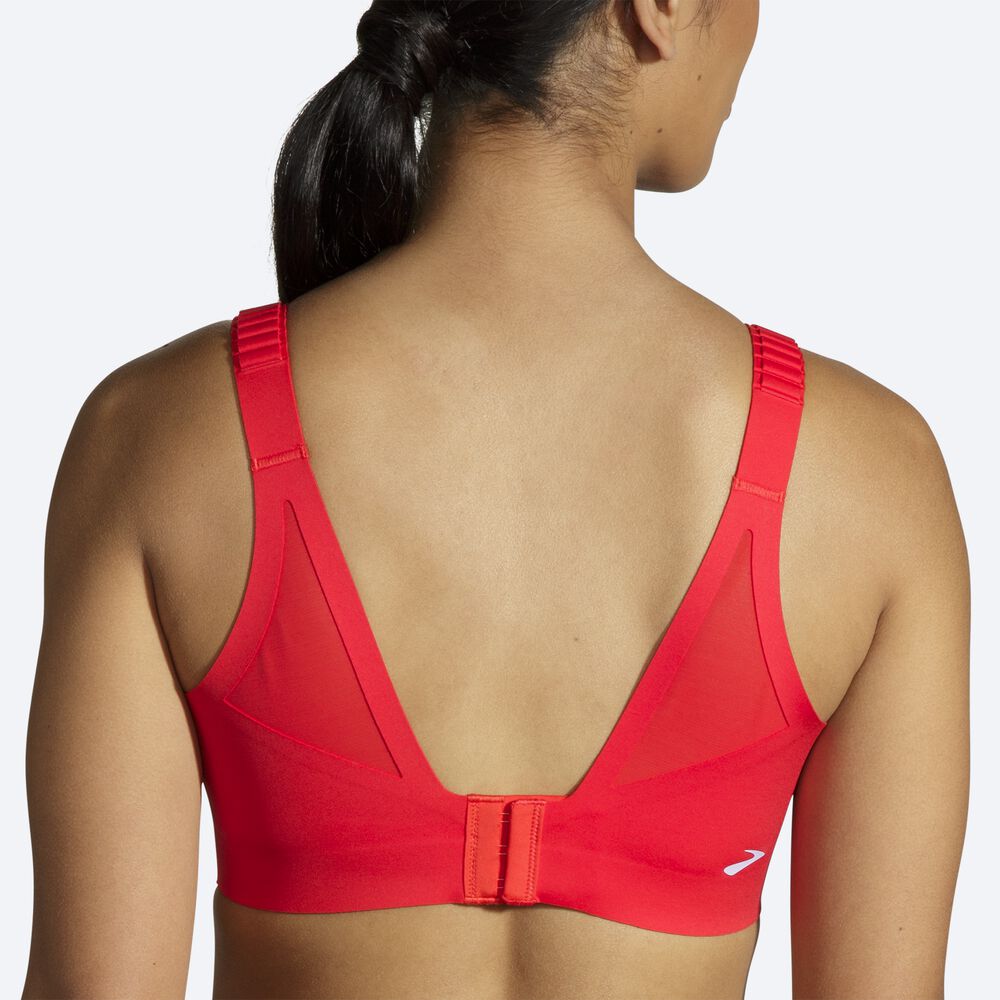 Sujetadores Deportivos Brooks Dare Scoopback Run Bra 2.0 Mujer Rojas | CR21986