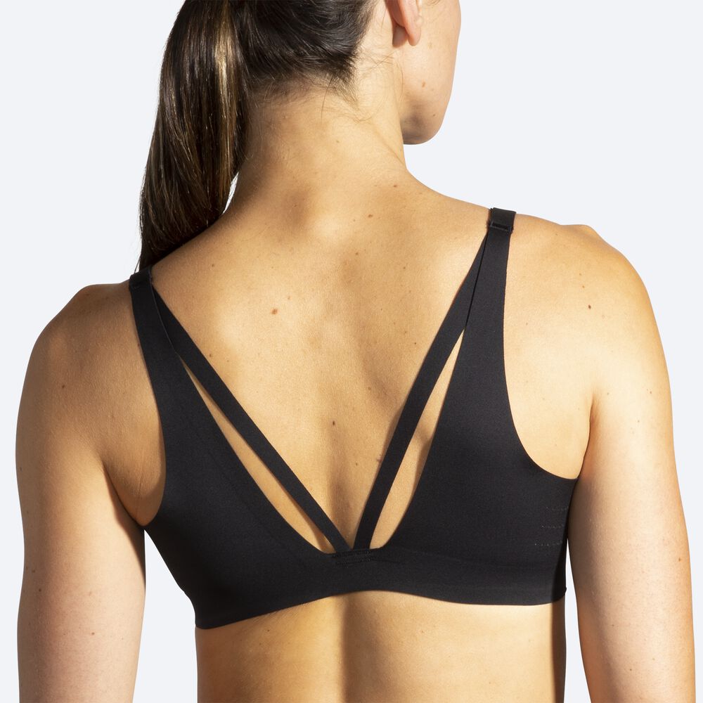 Sujetadores Deportivos Brooks Dare Strappy Run Bra Mujer Negras | CR01534