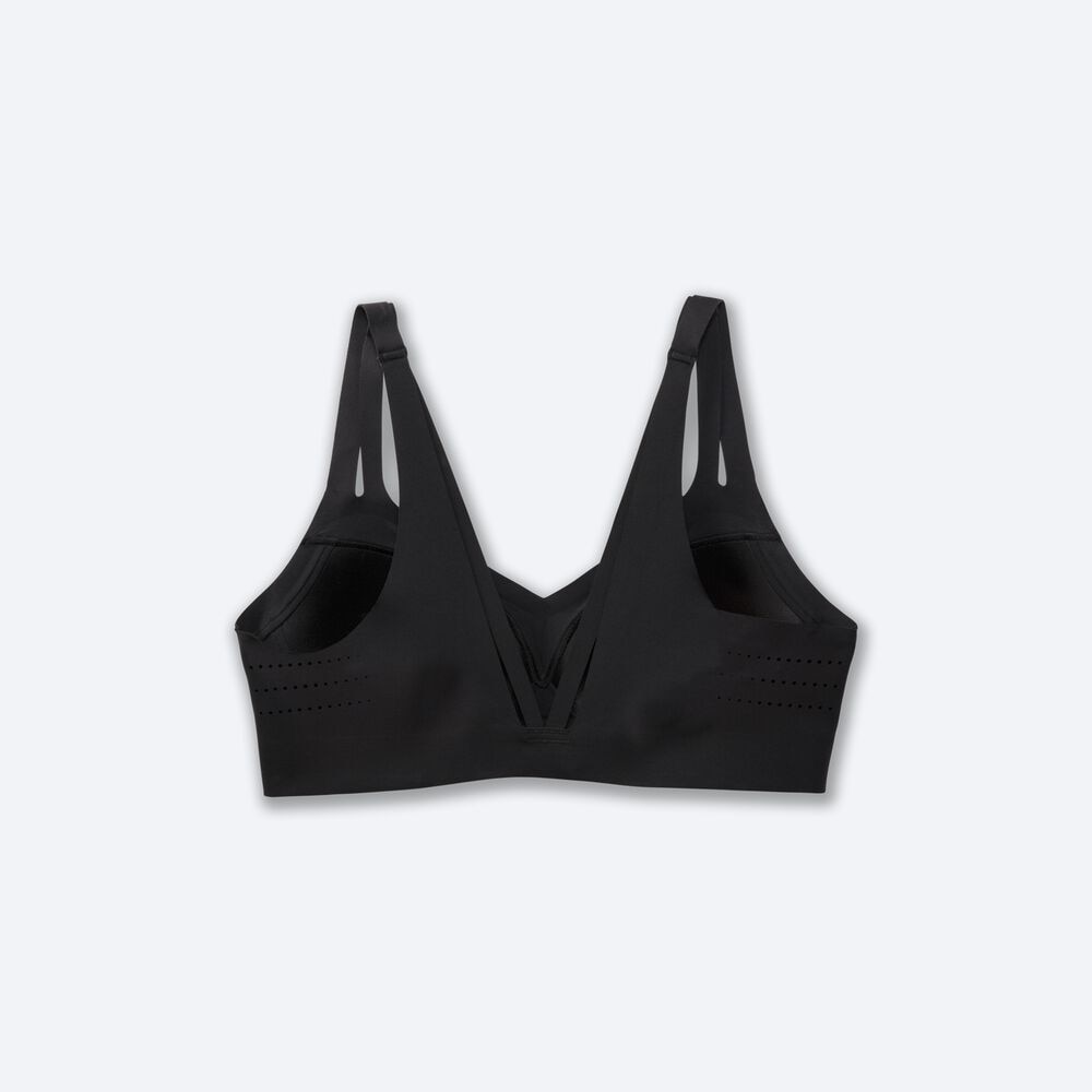 Sujetadores Deportivos Brooks Dare Strappy Run Bra Mujer Negras | CR01534