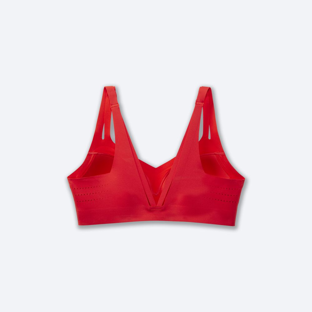 Sujetadores Deportivos Brooks Dare Strappy Run Bra Mujer Rojas | CR81062