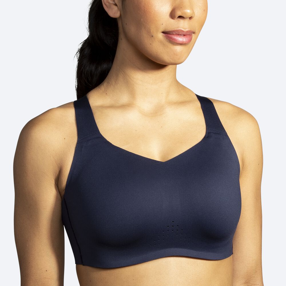 Sujetadores Deportivos Brooks Dare Underwire Run Bra Mujer Azul Marino | CR28031