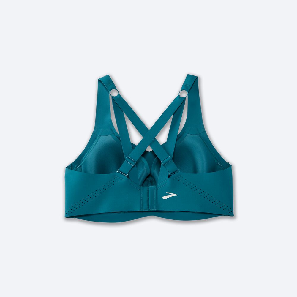 Sujetadores Deportivos Brooks Dare Underwire Run Bra Mujer Verde | CR63815