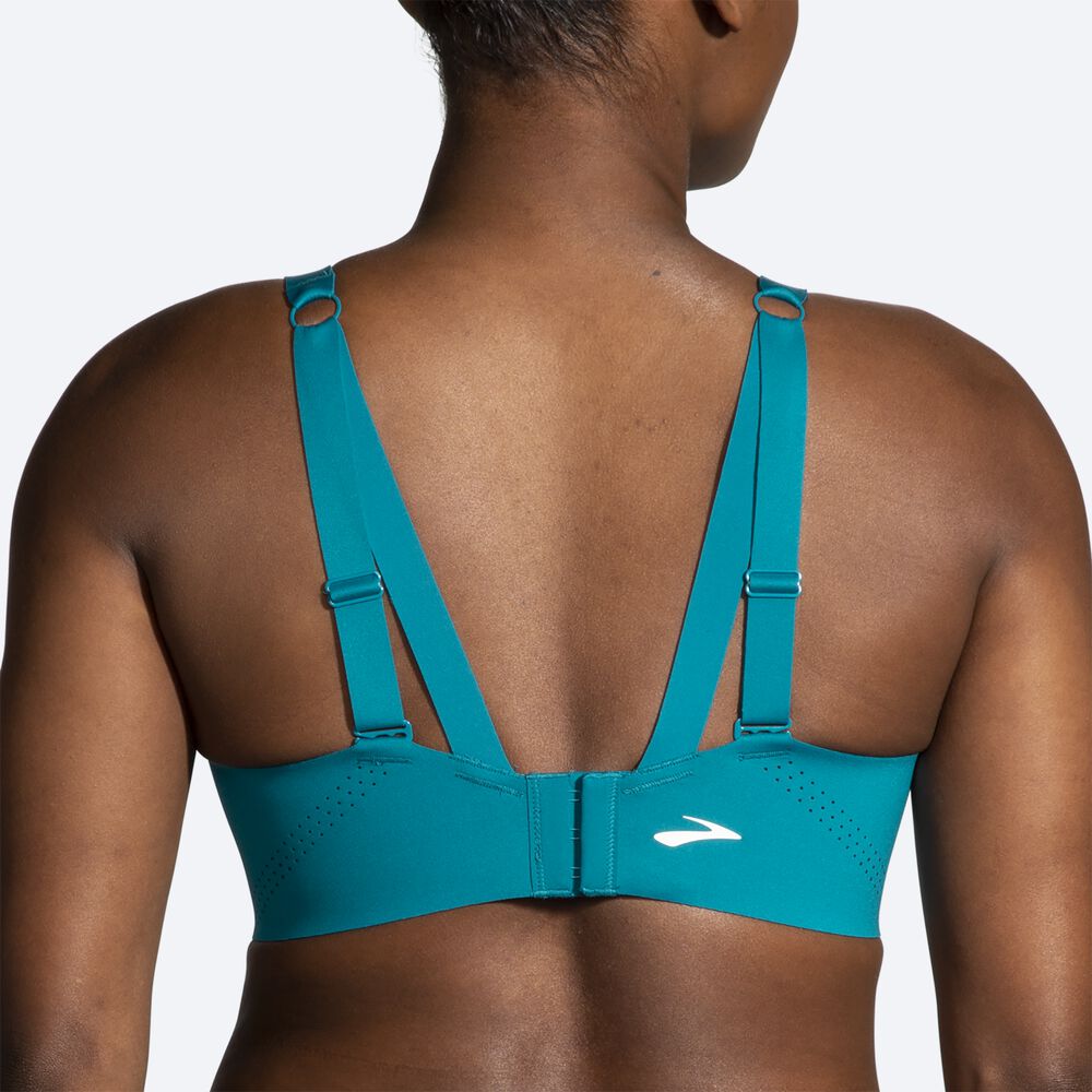 Sujetadores Deportivos Brooks Dare Underwire Run Bra Mujer Verde | CR63815