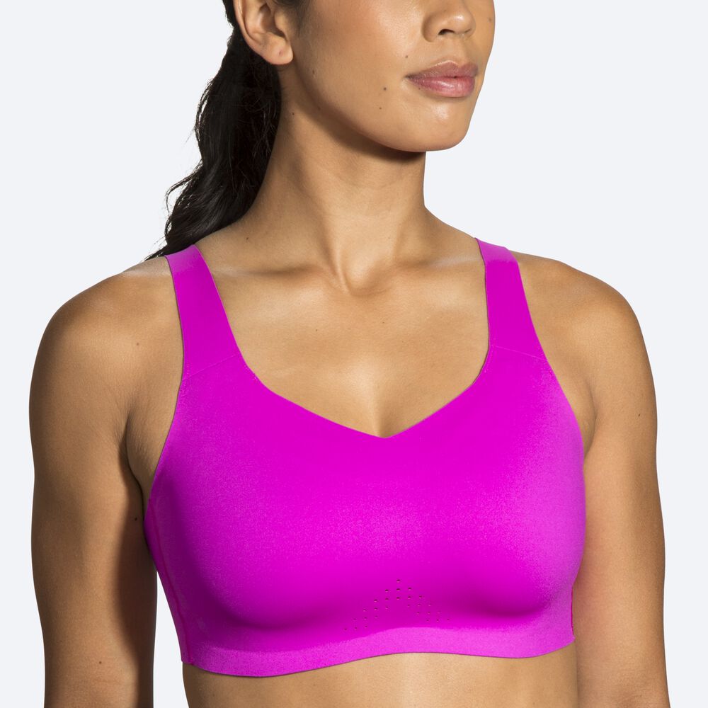 Sujetadores Deportivos Brooks Dare Underwire Run Bra Mujer Rosas/Moradas | CR73926