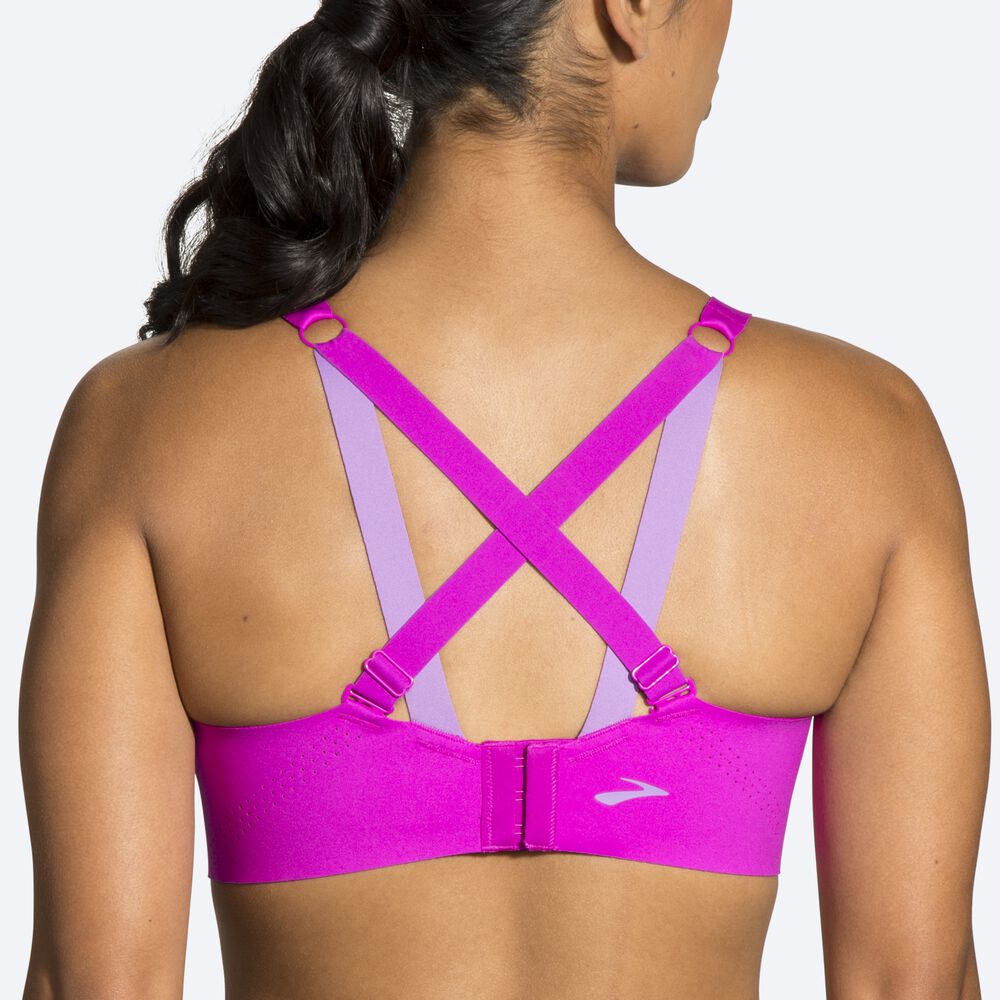 Sujetadores Deportivos Brooks Dare Underwire Run Bra Mujer Rosas/Moradas | CR73926