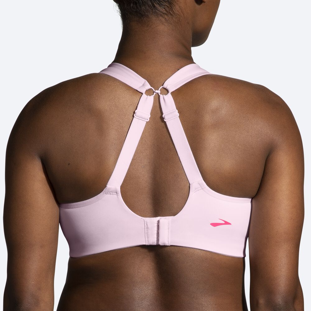 Sujetadores Deportivos Brooks Drive Convertible Run Bra Mujer Rosas | CR06795