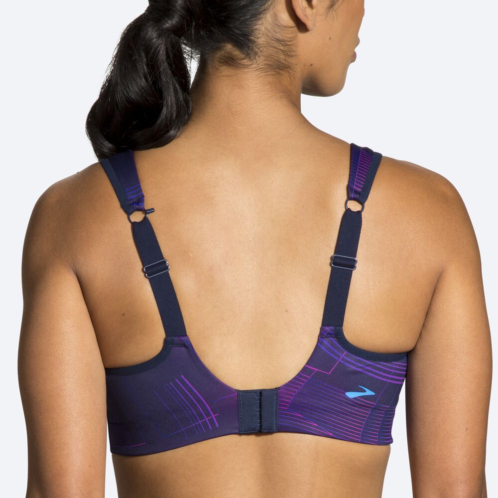 Sujetadores Deportivos Brooks Drive Convertible Run Bra Mujer Azul Marino | CR45718