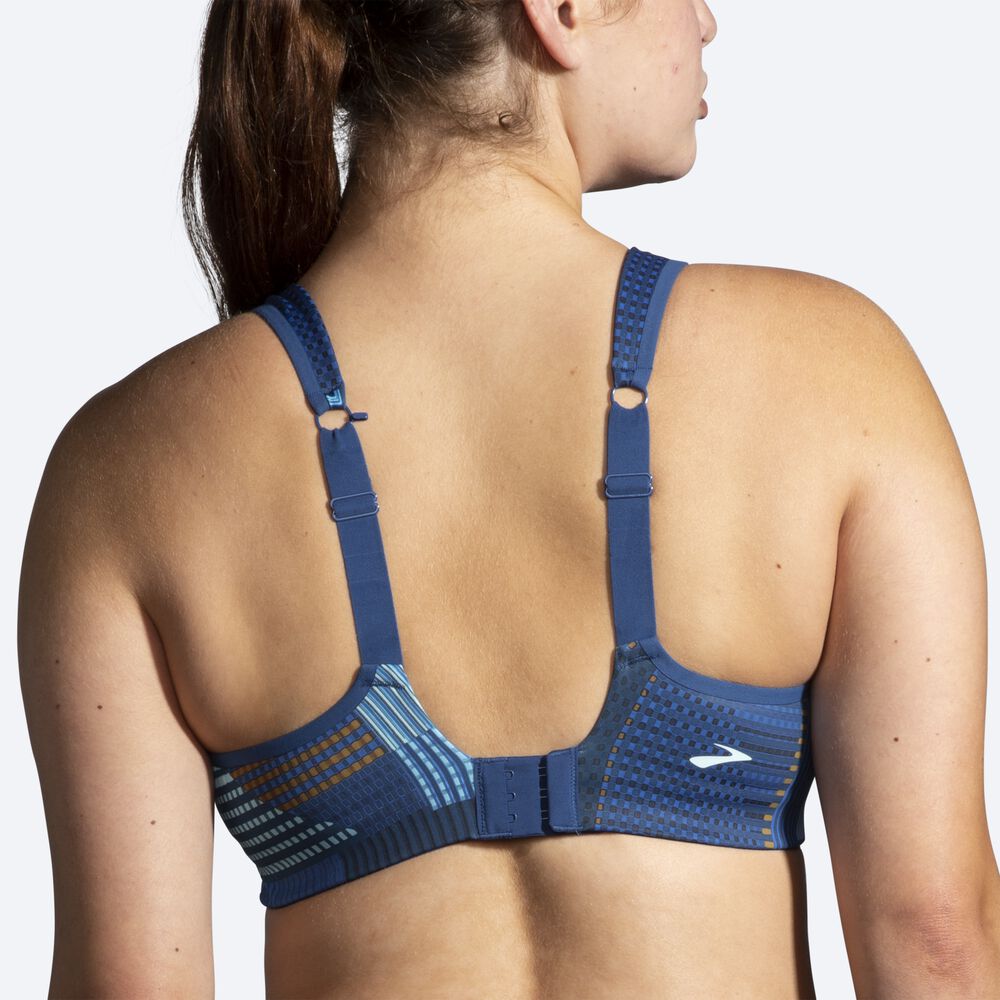 Sujetadores Deportivos Brooks Drive Convertible Run Bra Mujer Azules | CR48315