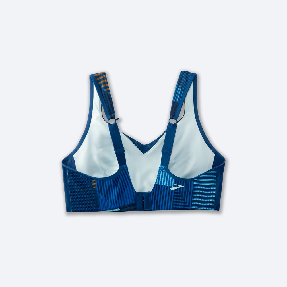 Sujetadores Deportivos Brooks Drive Convertible Run Bra Mujer Azules | CR48315