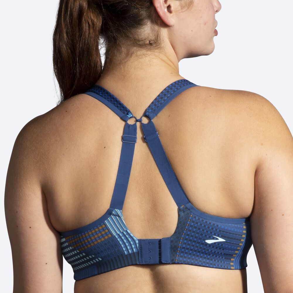 Sujetadores Deportivos Brooks Drive Convertible Run Bra Mujer Azules | CR48315