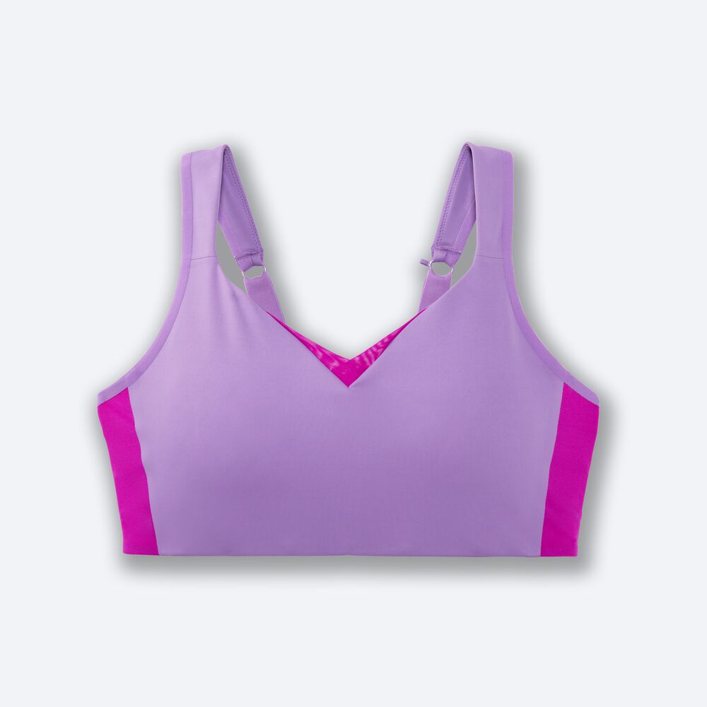 Sujetadores Deportivos Brooks Drive Convertible Run Bra Mujer Moradas | CR67108