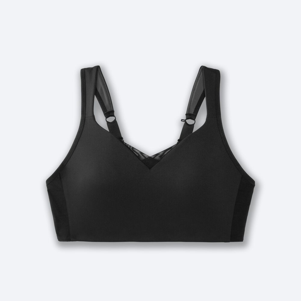 Sujetadores Deportivos Brooks Drive Convertible Run Bra Mujer Negras | CR94167