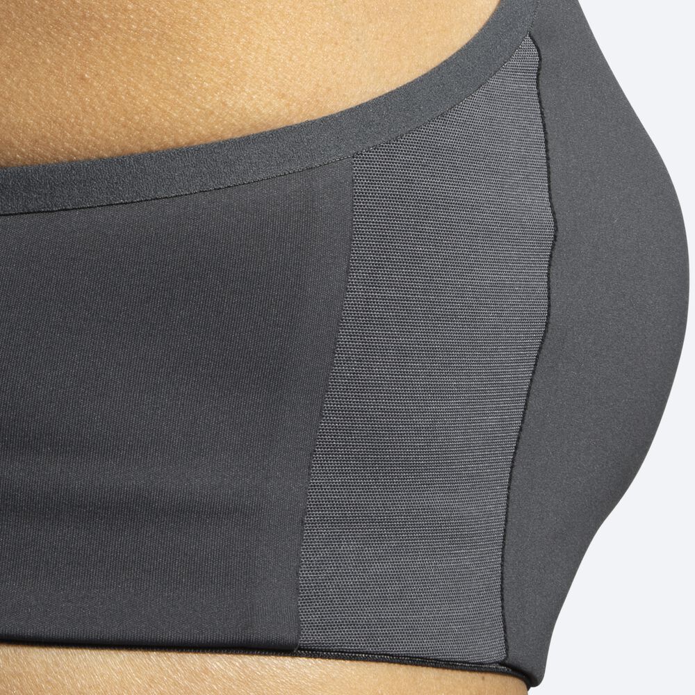 Sujetadores Deportivos Brooks Drive Convertible Run Bra Mujer Gris | CR97605