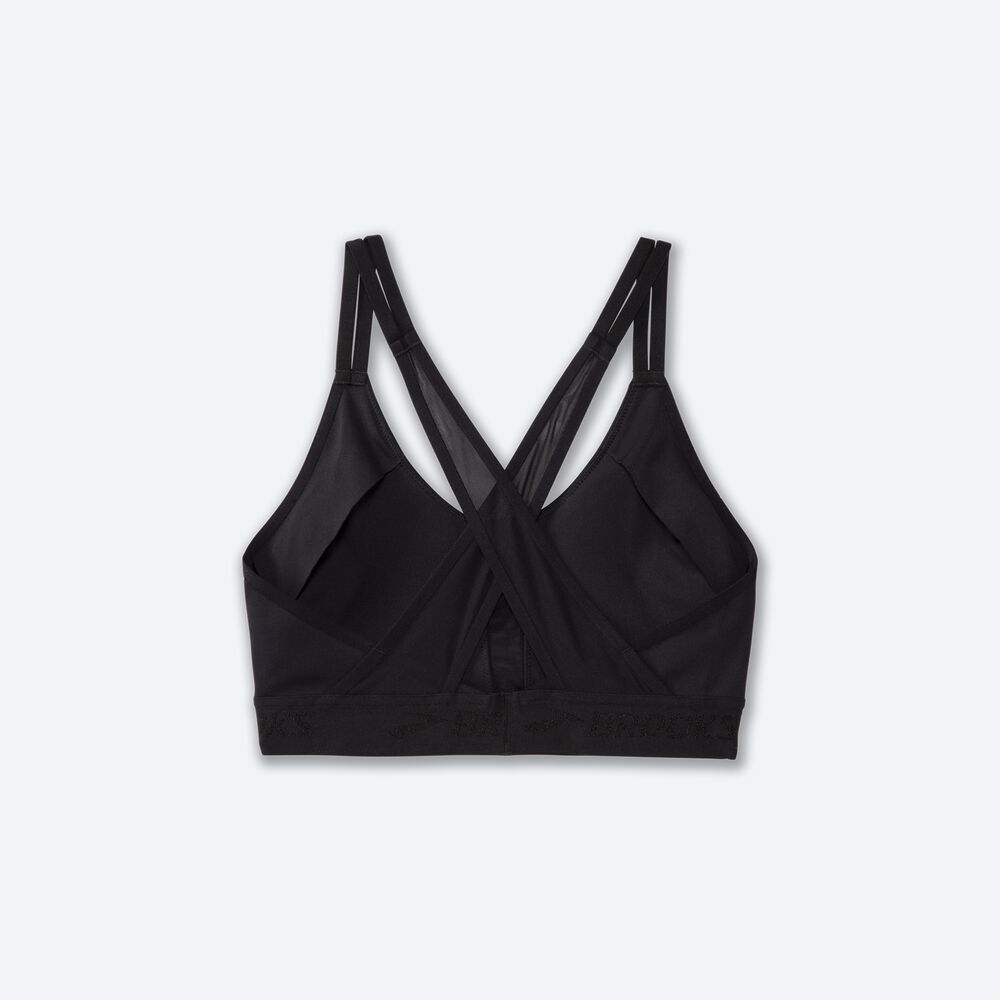 Sujetadores Deportivos Brooks Drive Plunge Run Bra 2.0 Mujer Negras | CR90482