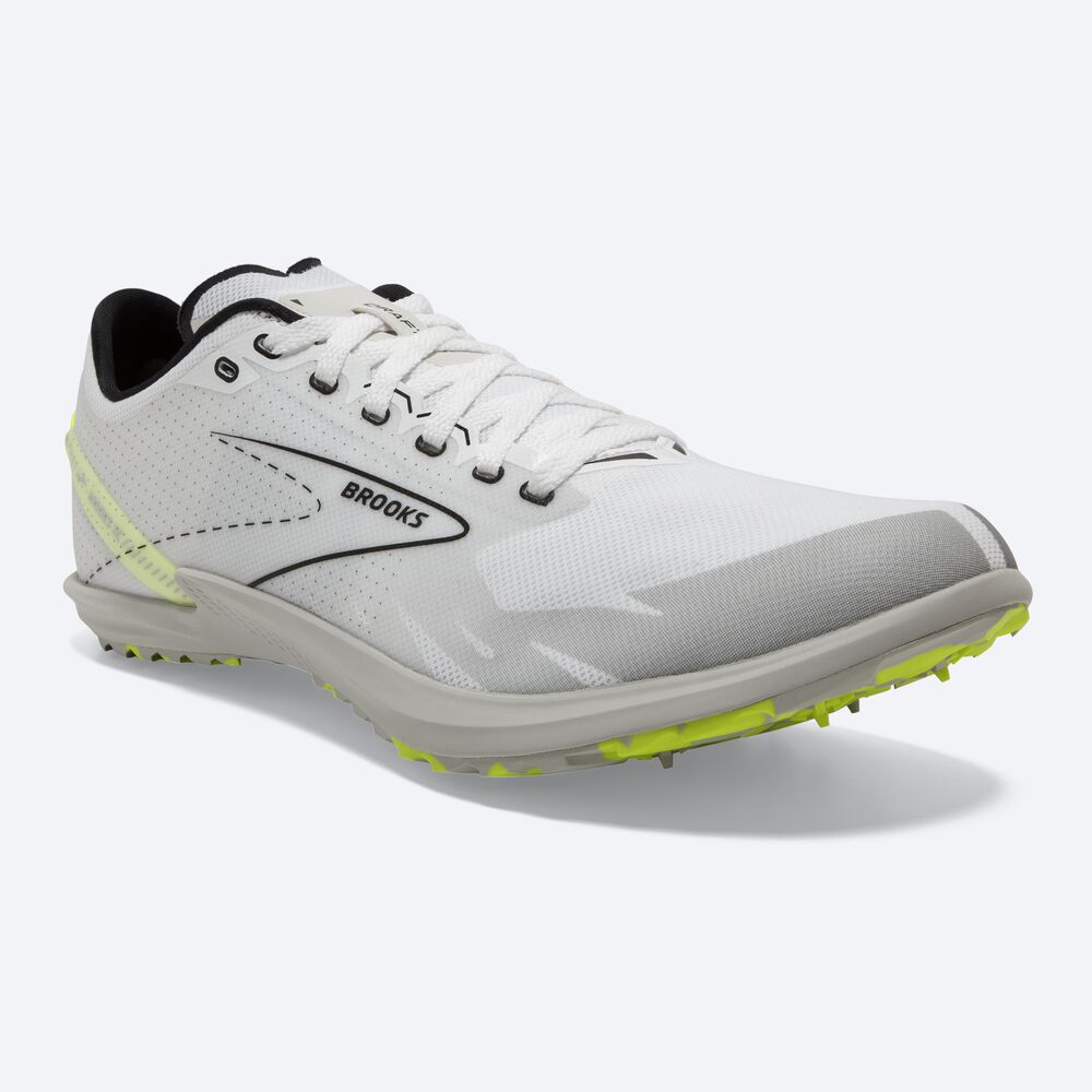 Zapatillas Carreras Brooks Draft XC Spikeless Hombre Blancas/Negras | CR81273