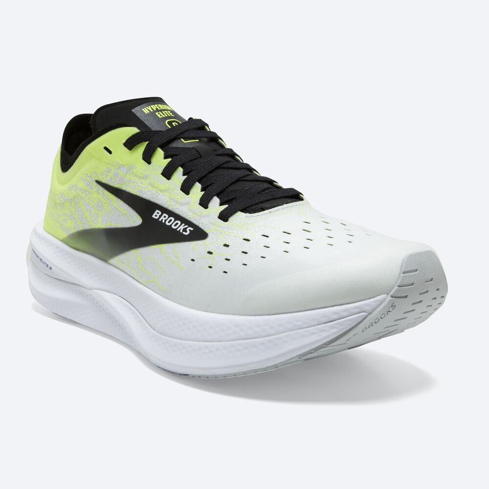 Zapatillas Carreras Brooks Hyperion Elite 2 Hombre Blancas/Negras | CR64583