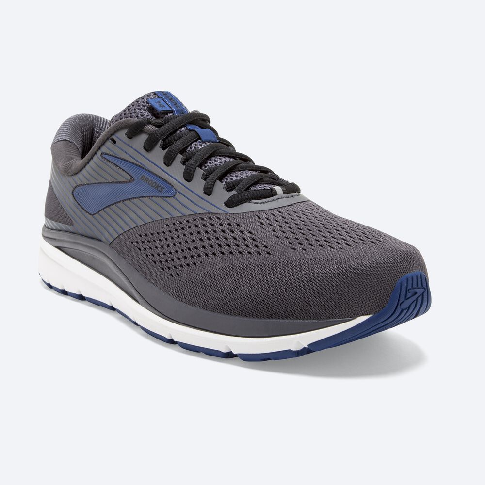 Zapatillas Running Brooks Addiction 14 Hombre Negras/Azules/Negras | CR29761