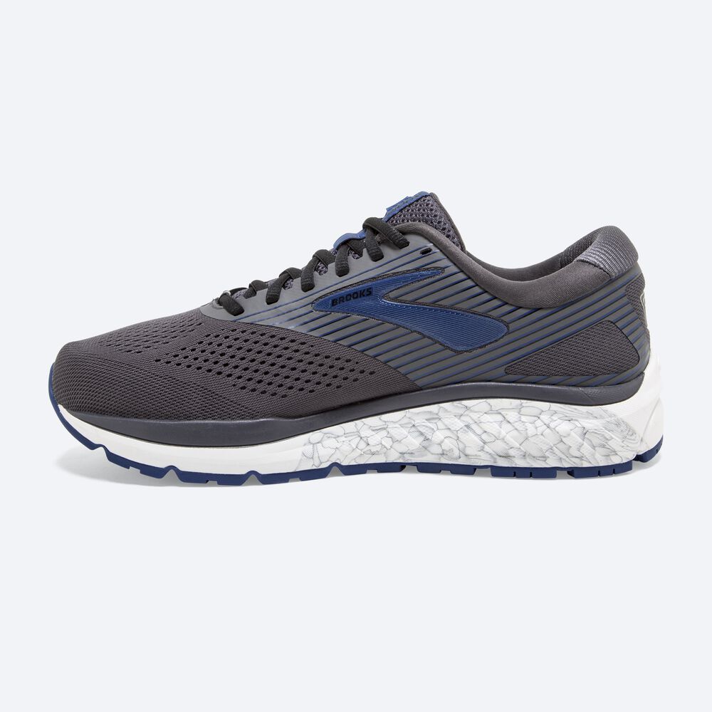 Zapatillas Running Brooks Addiction 14 Hombre Negras/Azules/Negras | CR29761