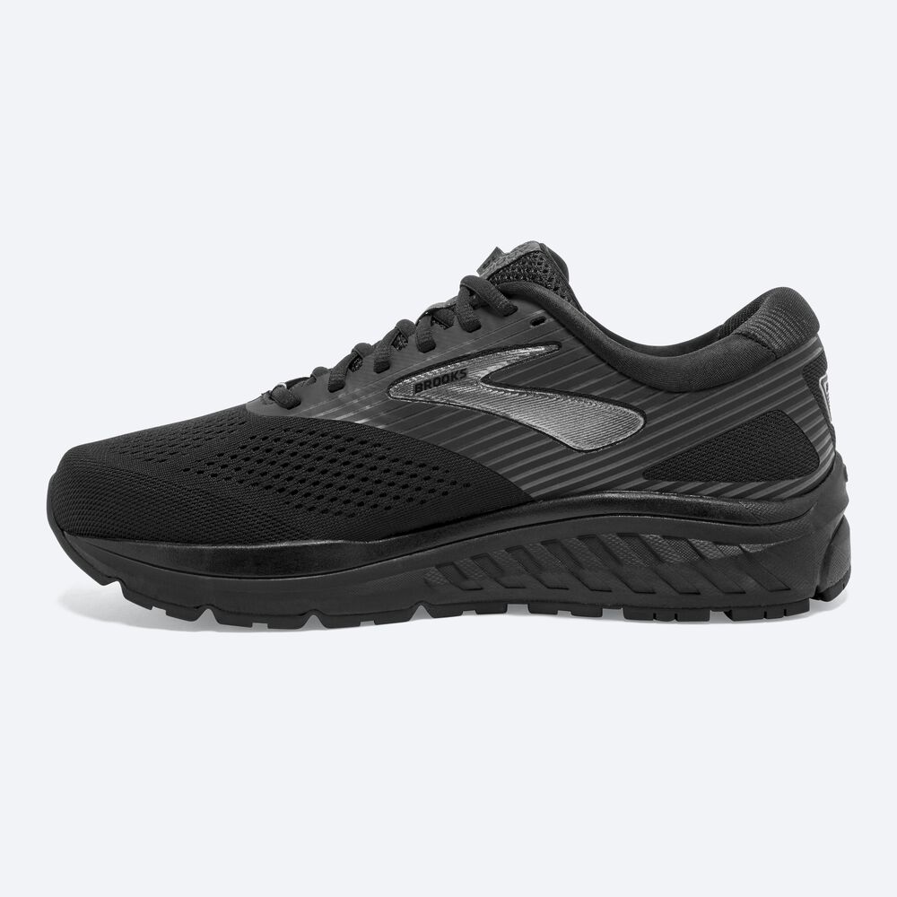 Zapatillas Running Brooks Addiction 14 Hombre Negras/Gris/Negras | CR32618