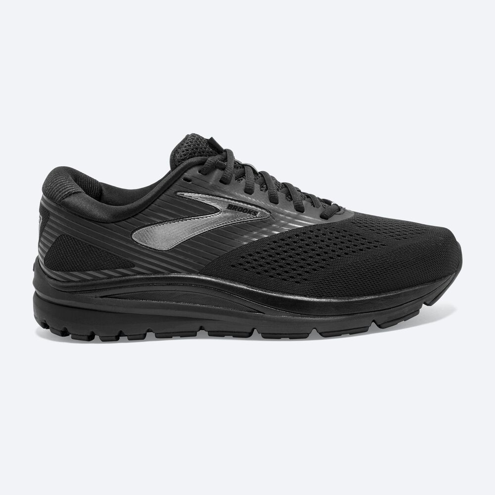 Zapatillas Running Brooks Addiction 14 Hombre Negras/Gris/Negras | CR32618