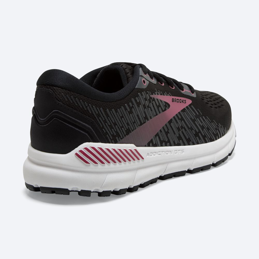 Zapatillas Running Brooks Addiction GTS 15 Mujer Negras | CR10532