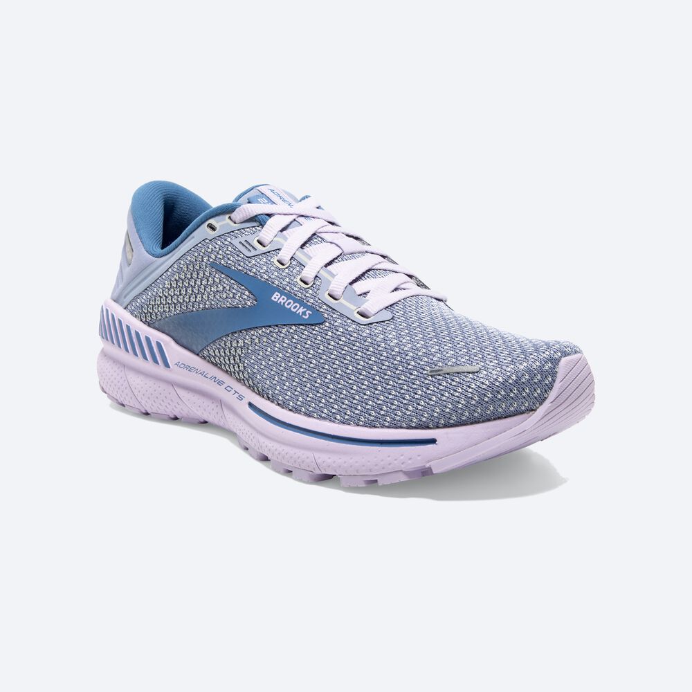 Zapatillas Running Brooks Adrenaline GTS 22 Mujer Moradas/Azules | CR12593