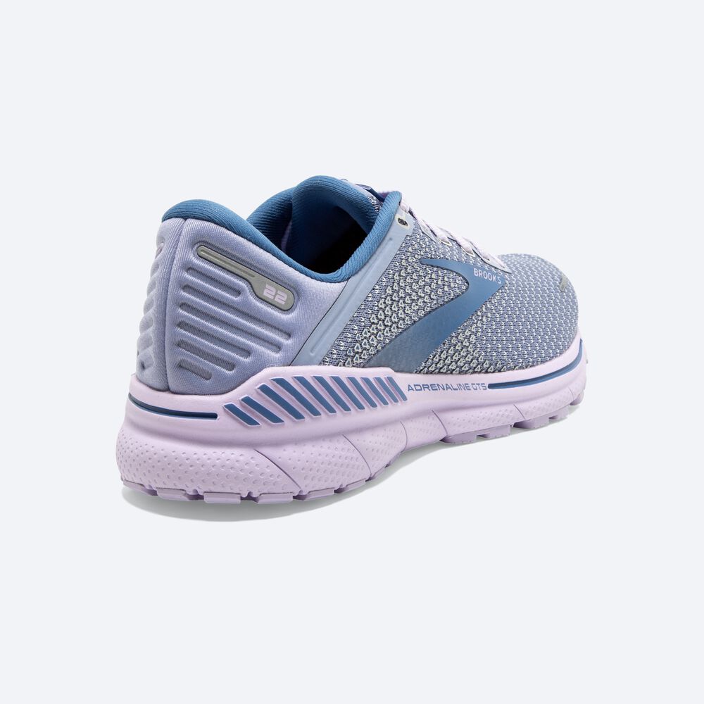 Zapatillas Running Brooks Adrenaline GTS 22 Mujer Moradas/Azules | CR12593