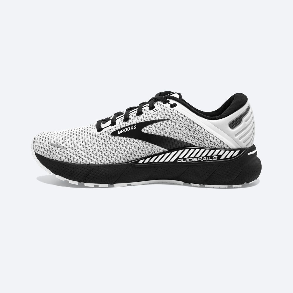 Zapatillas Running Brooks Adrenaline GTS 22 Hombre Blancas/Gris/Negras | CR28734