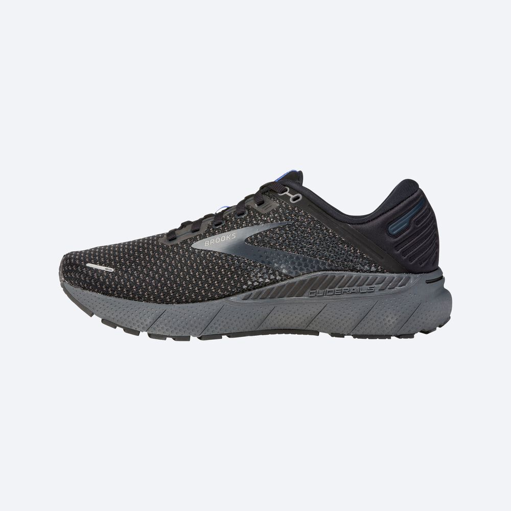 Zapatillas Running Brooks Adrenaline GTS 22 Hombre Negras/Azules | CR39564