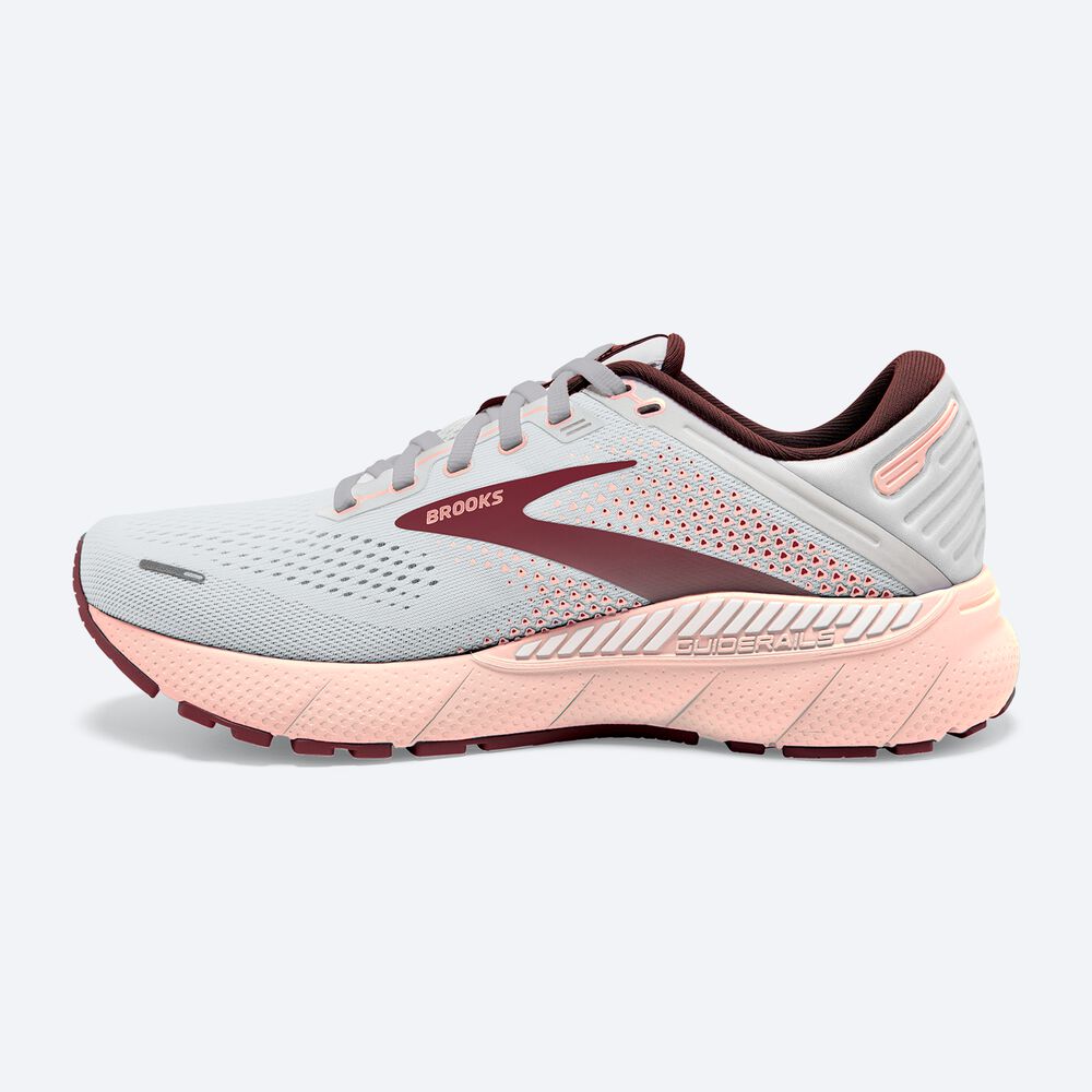 Zapatillas Running Brooks Adrenaline GTS 22 Mujer Gris/Rosas/Marrones | CR42096