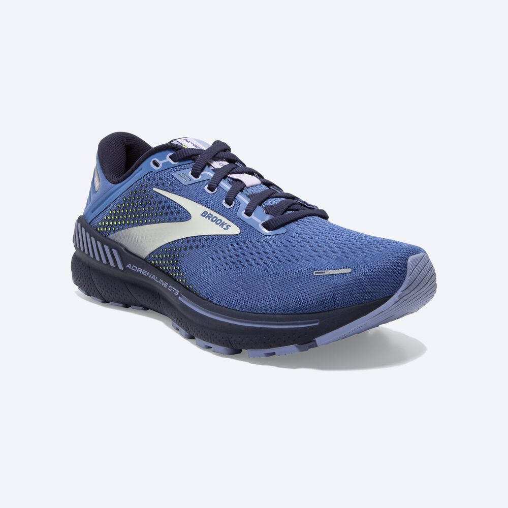 Zapatillas Running Brooks Adrenaline GTS 22 Mujer Azules/Moradas | CR50876